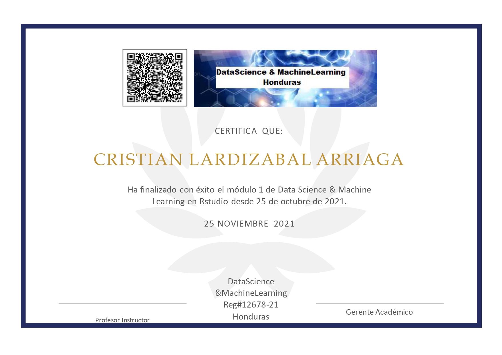 CERTIFICADO